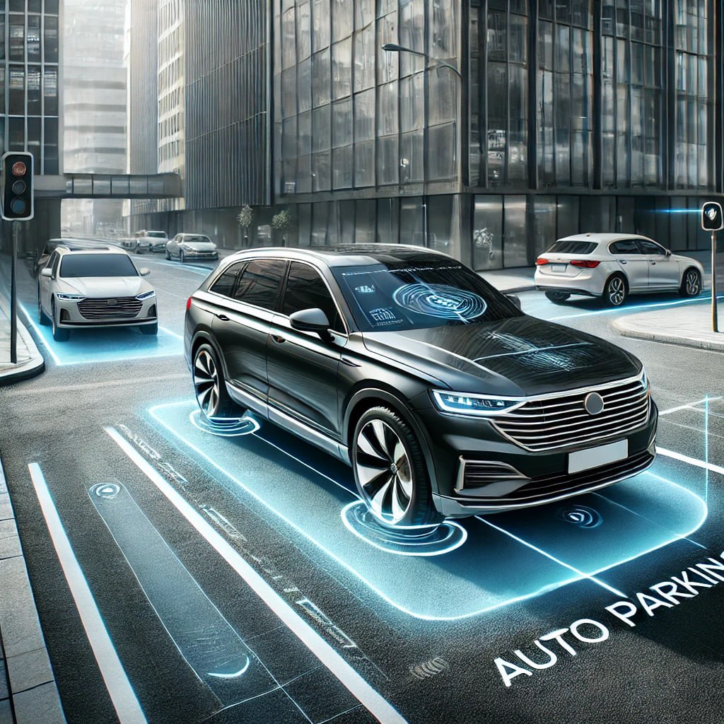 آموزش سیستم پارک خودکار (Auto Parking) در خودروهای چری